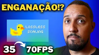 O PROGRAMA QUE DOBRA FPS EM PC FRACO É UMA FARSA? LOSSLES SCALING  ( COM GRÁFICO INTEGRADO )