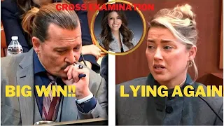 LAW STUDENT REACTS: AMBER HEARD CAUGHT LYING UNDER OATH AGAIN. BIG WIN FOR Johnny depp