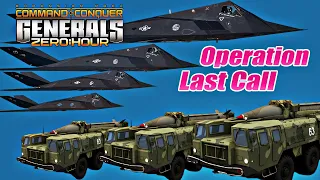 Command & Conquer Generals Zero Hour Custom Mission - Operation Last Call