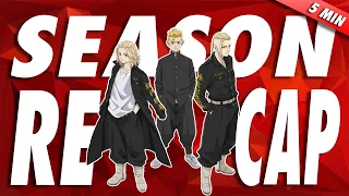 COMPLETE Tokyo Revengers Season 1 Recap in 5 MINUTES | Watch this BEFORE Season 2