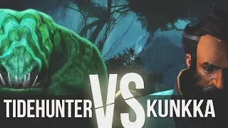 ИСТОРИЯ БИФОВ #3 - KUNKKA VS TIDEHUNTER [DOTA 2 LORE]