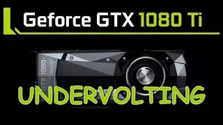 GTX 1080 TI Undervolting 1.000v - 0.975v - 0.950v and MORE!