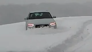 Off road Snow Audi Q3 vs BMW X3 vs Ford Kuga