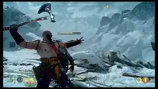god of war 4 kratos vs wolf full fighting scenes#beast ps4 gameplay