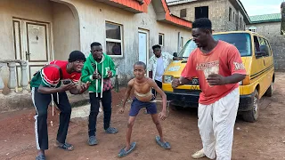 spaghetti the truck puller... he used his waist and leg to pull a bus (Izahkus Tv)