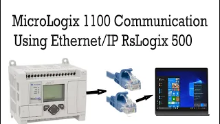 Micrologix 1100 Connecting With Ethernet Devices and Ethernet/IP Configuration RsLogix 500