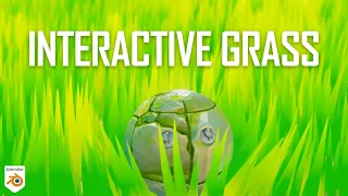 Stylized Interactive Grass Animation In Blender | Tutorial