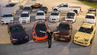 FULL TOUR OF MY CAR COLLECTION!