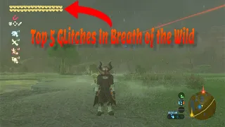 Top 5 Best Glitches In The Legend Of Zelda Breath Of the Wild
