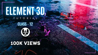 Element 3D Tutorial | After Effects Tutorial | class - 12