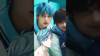 TXT# If txt were anime..!!!anime version#Taeyun#Beomyun#Yeonjun#Soobin#Kai