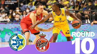 High-scoring last quarter lifts Maccabi to win! | Round 10, Highlights | Turkish Airlines EuroLeague