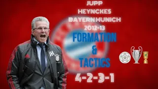 Recreate Jupp Heynckes 4-2-3-1 Bayern Munich Tactics (12-13) in FIFA 23 | Custom Tactics