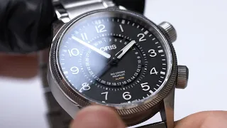 Oris: Restoration mechanical alarm watch (2022)