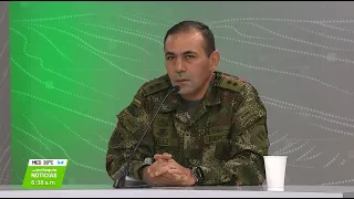 General Juvenal Díaz Mateus, comandante de la Séptima división del Ejército - Teleantioquia Noticias