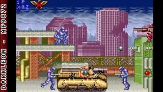 Game Boy Advance - Contra Advance - The Alien Wars EX © 2002 Konami - Gameplay