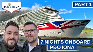 7 nights to the Norwegian Fjords 🇳🇴 on P&O Iona | Embarkation & Stavanger