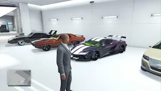 GTA 5 online car garage