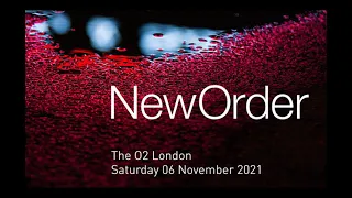 NEW ORDER (FULL SHOW-HQ Audio) - Live at the O2 Arena London, November 6, 2021