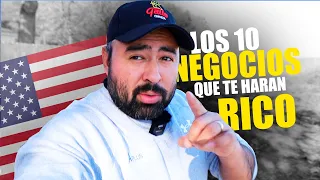 LOS NEGOCIOS QUE DEBES PONER EN USA PARA HACER DINERO