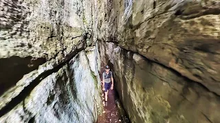 L’INCREDIBILE Labirinto nei canyon a 1700 metri di altezza! UNICO in ITALIA!