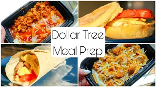 Fast Food Inspired Meal Prep Recipes | Prep 19 meals for $25 | Budget Meals | Dollar Tree Dinners