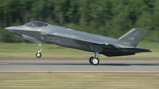 Two U.S. Air Force F-35s Arrive at Turku Airport