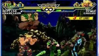 Reptile and Chameleon vs Guile and Carlos Blanka