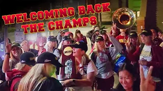 USC Beach Volleyball's Triumphant Return to Campus ft. 'All I Do Is Win'