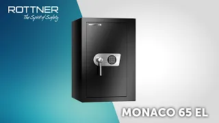 Rottner Geschäftstresor Monaco 🔒 | mit Sicherheitsstufe EN 1