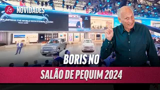 BORIS FOI AO SALÃO DE PEQUIM VER O CARRO VOADOR, AMAROK E NOVIDADES PARA O BRASIL