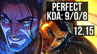 SYLAS vs AKSHAN (MID) | 9/0/8, 75% winrate, Legendary | EUW Challenger | 12.15