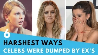 6 Harshest Ways Celebs Have Been Dumped By Exes! | Hollywire