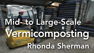Mid- to Large-Scale Vermicomposting