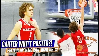 Carter Whitt DUNKING NOW?! Phenom Opening Raw Highlights!