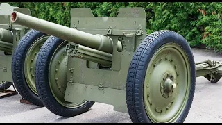 Советская 76-мм полковая пушка. Опытный образец 1927/1942 годов