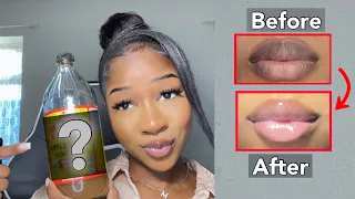 HOW I LIGHTENED MY LIPS QUICK WITH ONE PRODUCT‼️(Permanently)