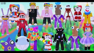 ROBLOX *NEW* ❄️ Find The Amazing Digital Circus Morphs ! (HOW TO UNLOCK ALL 16 NEW MORPHS)