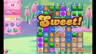 Candy Crush Saga Level 12308 (2nd version, 3 stars, No boosters)