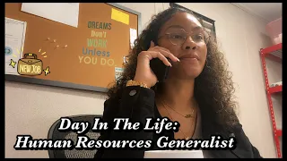 Day in the life working 7-3 | Human Resources Generalist