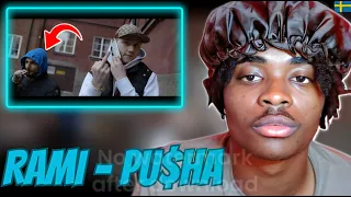 CANADIAN REACTS TO *RAMI - PU$HA* [OFFICIELL MUSIKVIDEO] | REACTION
