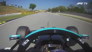 Lewis Hamilton 100th Pole Position Onboard Lap 2021 Spanish GP