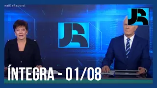 Assista à íntegra do Jornal da Record | 01/08/2023