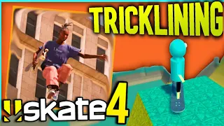 Adding TRICKLINING To Skate 4