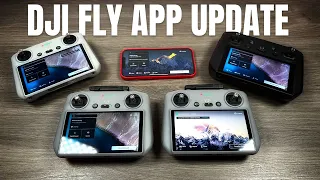 DJI Fly App Update (v1.12.8) New Custom Text Size
