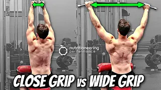 Close Grip vs Wide Grip Lat Pulldown