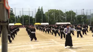 大阪府立旭高校応援団2015 〜黒団 黒豹黎蘭〜