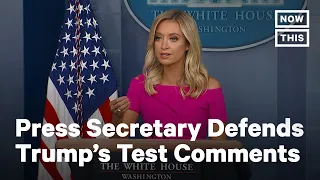 Kayleigh McEnany Defends Trump’s Testing Comments | NowThis