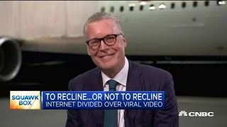 Delta CEO Ed Bastian: I don't recline when I fly but people have the right to