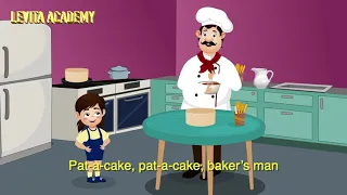 Pat a Cake Pat a Cake | NURSERY RHYMES  FOR KIDS ( EDUCATION PURPOSE ) WITH LYRICS